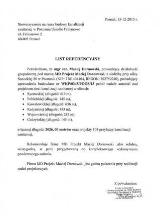 Referencje